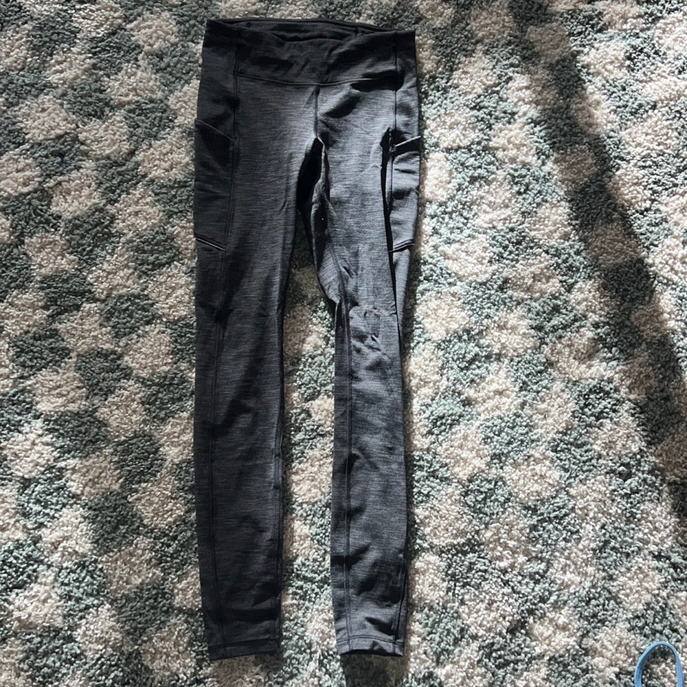 Dark Grey Lululemon Leggings (4)